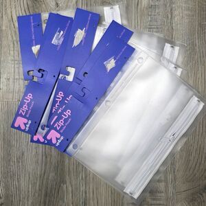 Get Organized in Style with up&up Zip-Up Binder Pouches! 8 Pack